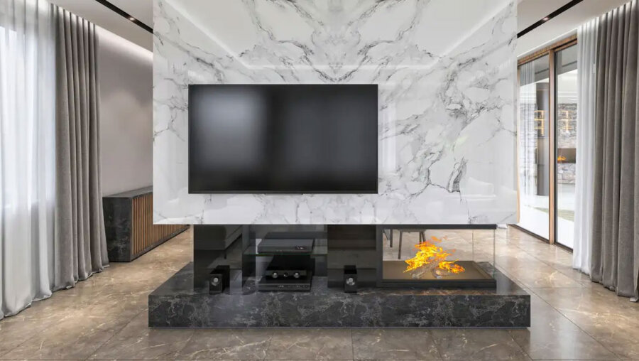 Πλακάκια στο σαλόνι: Η διακόσμηση που αλλάζει τα δεδομένα