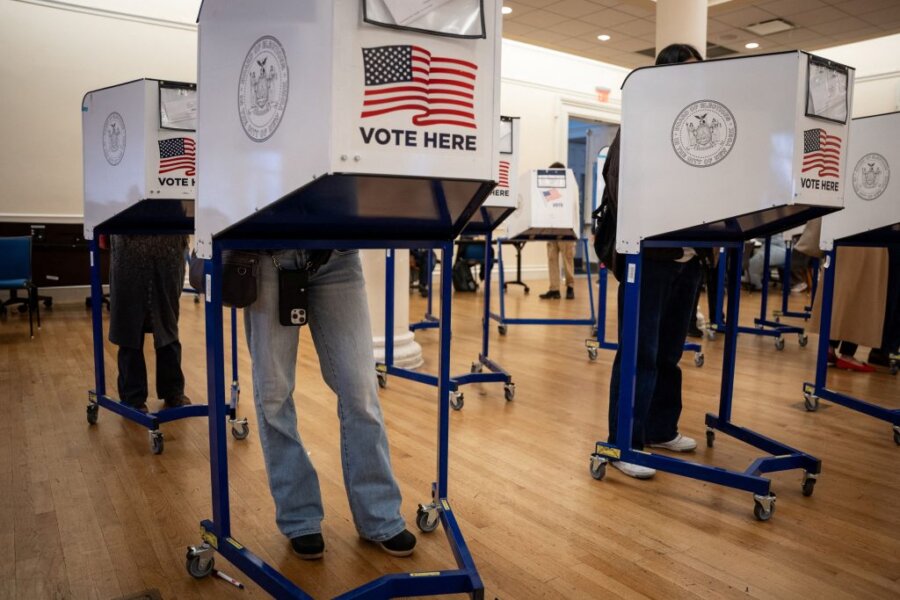 Νέα Υόρκη: Ρεκόρ προσέλευσης στις δημοτικές εκλογές – Πάνω από 1,4 εκατ. στις κάλπες