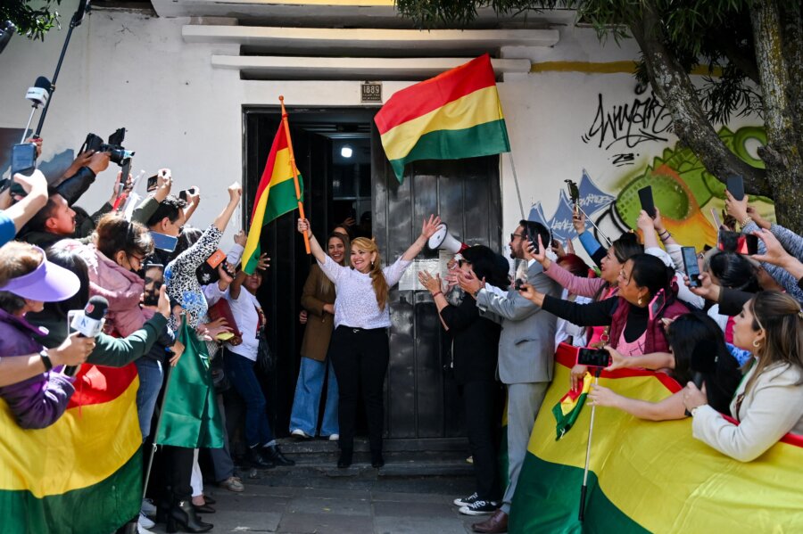 Βολιβία: Αποφυλακίστηκε μετά από 4 χρόνια η πρώην πρόεδρος Άνιες - Κατηγορείτο για απόπειρα πραξικοπήματος