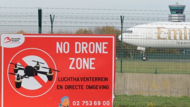 Λόγω drone το αεροδρόμιο των Βρυξελλών ανέστειλε τη λειτουργία του