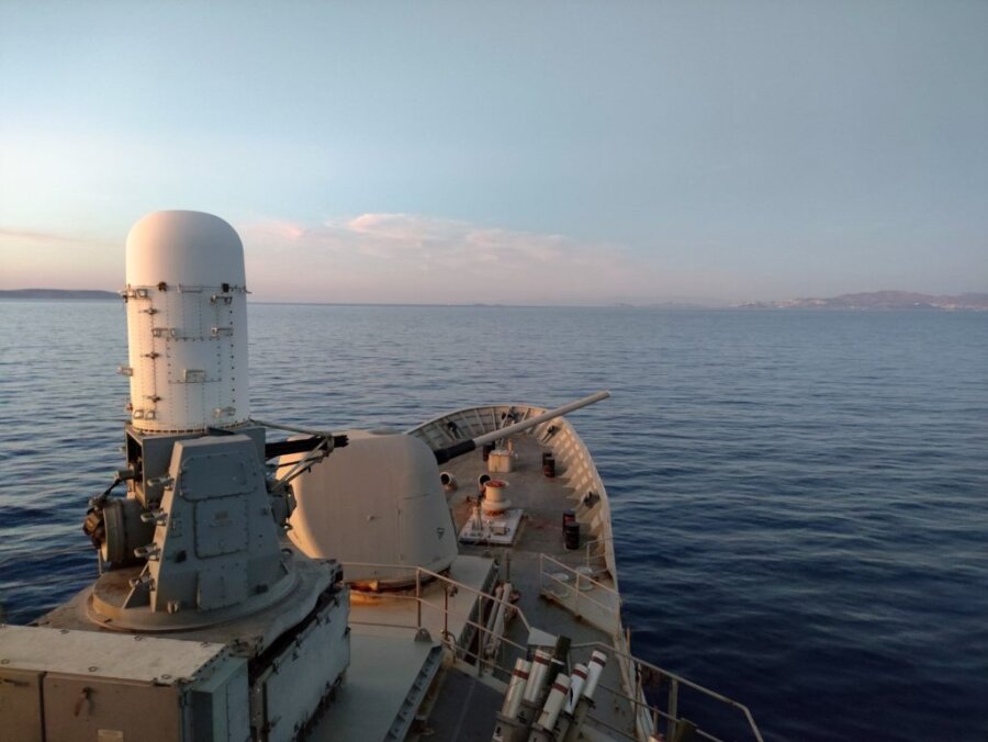 Πολεμικό πλοίο θάλασσα