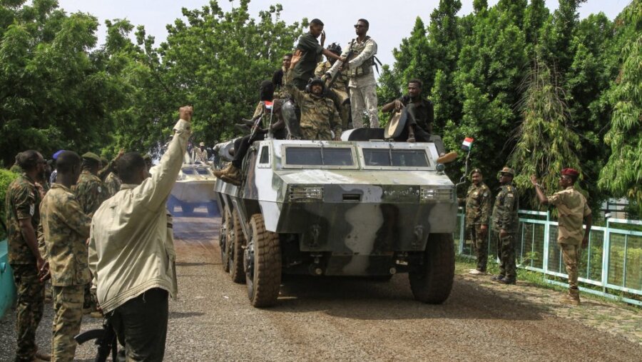 στρατιωτικό όχημα Σουδάν