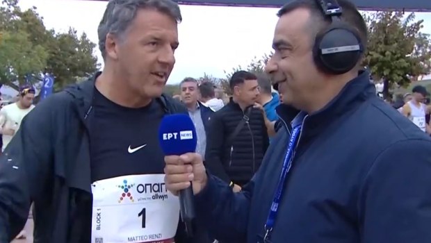 Στον 42o Αυθεντικό Μαραθώνιο ο Ματέο Ρέντσι: Είμαι δεμένος με την Ελλάδα