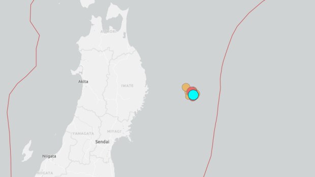 Προειδοποίηση για τσουνάμι μετά από ισχυρό σεισμό στα ανοικτά των ακτών της Ιαπωνίας
