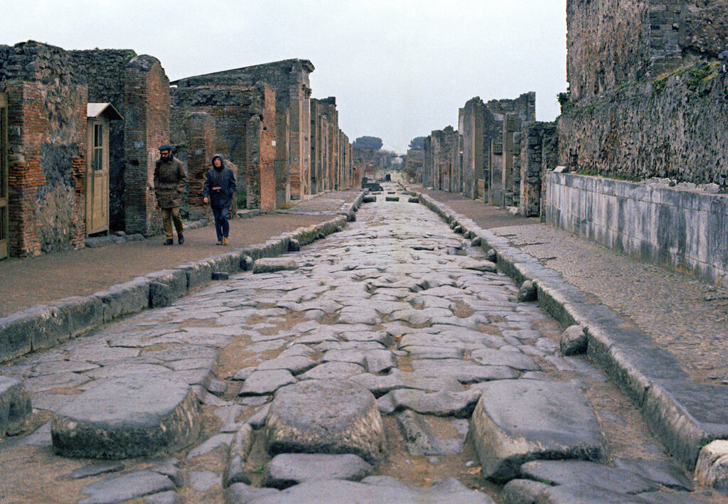 Pompeii Artifacts 1970