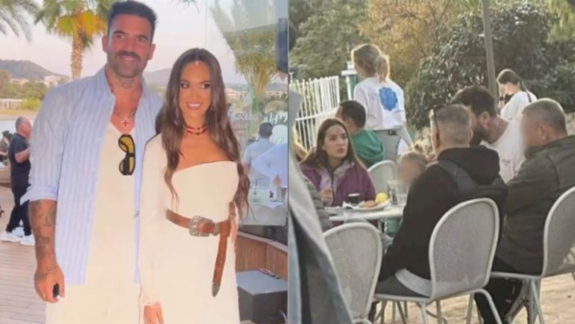 Δημήτρης Αλεξάνδρου - Ρία Ελληνίδου: Κοινή εμφάνιση σε γνωστό μαγαζί στην Πεντέλη - Μαζί τους ο μικρός Πάρης