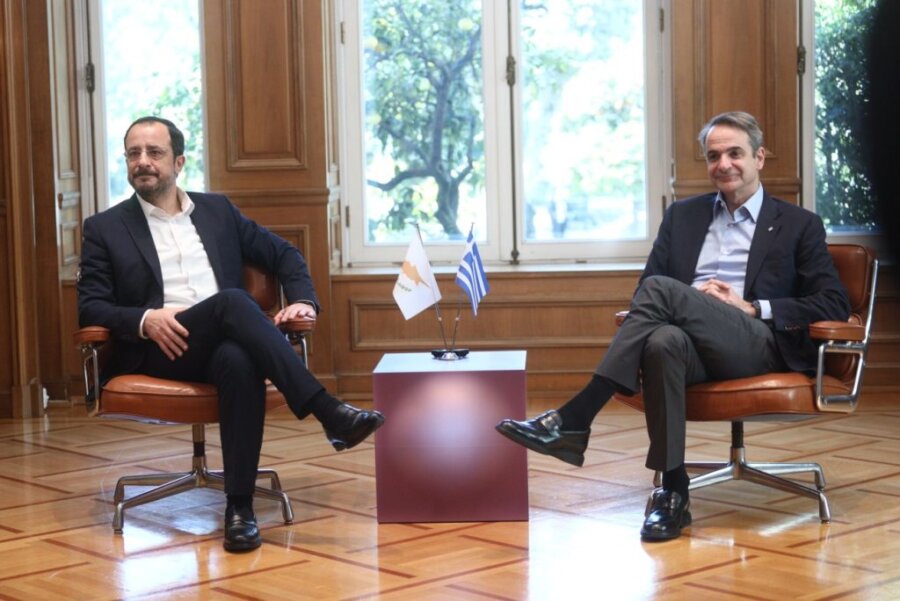 Κυριάκος Μητσοτάκης συνάντηση