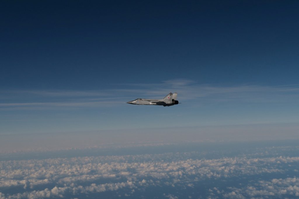 Μαχητικό MiG-31 στον αέρα