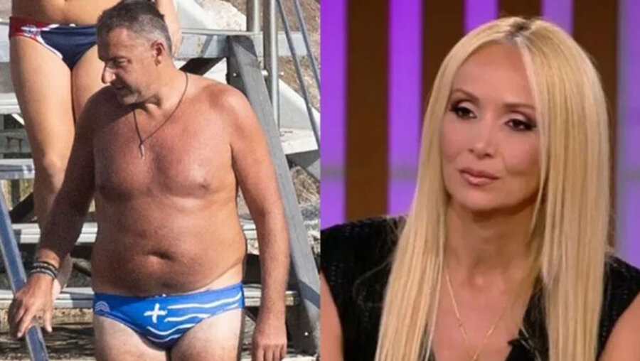 Η αποκάλυψη της Ναταλί Κάκκαβα για το επικό μαγιό του Γιώργου Λιάγκα με την ελληνική σημαία