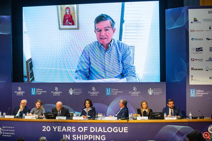 Το 20ο ICS Greek Branch ανέδειξε τις νέες τάσεις στη ναυλαγορά και τίμησε τη συμβολή του Ιδρύματος Ευγενίδου στη ναυτιλιακή εκπαίδευση