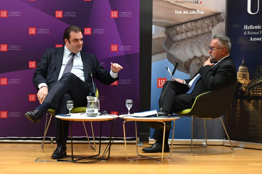 Πιερρακάκης στο LSE: Είμαι αισιόδοξος για τις προοπτικές της ελληνικής οικονομίας