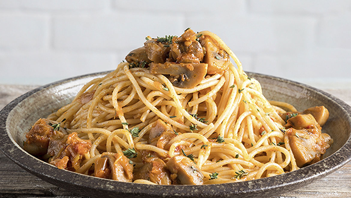 Μακαρόνια με μανιτάρια και λευκή σάλτσα - Απλή, αρωματική απόλαυση