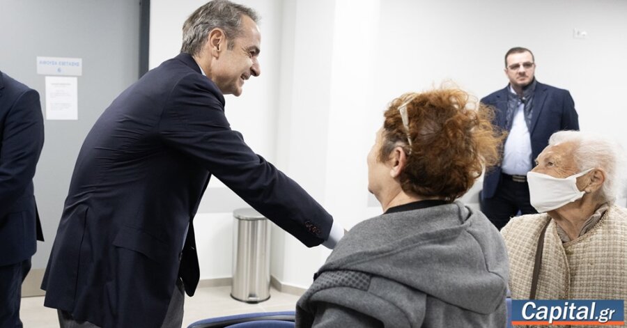 Επίσκεψη Κ. Μητσοτάκη στο νέο ΚΕΠΑ Πειραιά στο ΣΕΦ