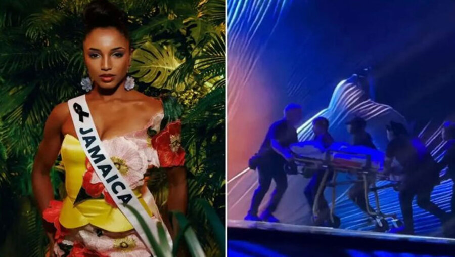 Το ατύχημα που πάγωσε τα Miss Universe: Η τρομακτική πτώση της Miss Jamaica