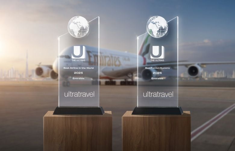 Η Emirates κέρδισε το βραβείο ULTRAs «Καλύτερη Aεροπορική Εταιρεία στον Κόσμο» για 8η συνεχόμενη χρονιά