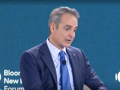 Μητσοτάκης στο Bloomberg Forum: Ξαναζεσταίνει το αφήγημα του success story – Οι αιχμές για το σχέδιο για Ουκρανία