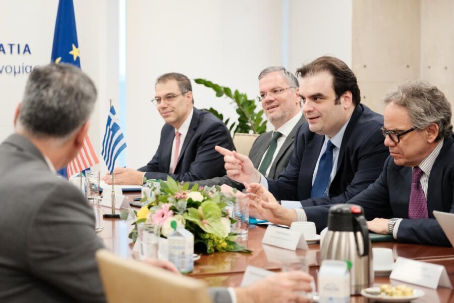 Πιερρακάκης: Συνάντηση με τη Γκίλφοϊλ - Τι συζήτησαν - Οικονομικός Ταχυδρόμος