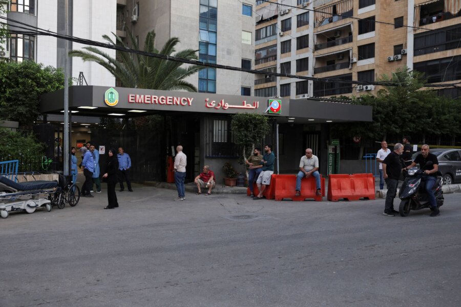 Βηρυτός: Στο νοσοκομείο έχουν μεταφερθεί οι τραυματίες από την ισραηλινή επίθεση