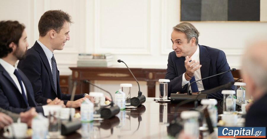Συνάντηση Κ. Μητσοτάκη με τον CEO της Mistral AI με επίκεντρο τα πεδία...