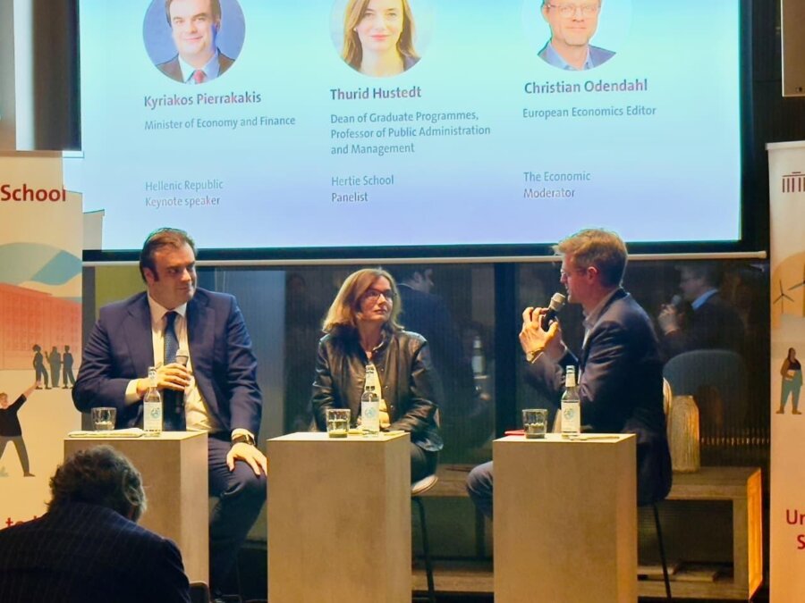Πιερρακάκης στο Hertie School του Βερολίνου: Η Ελλάδα ως πρότυπο ψηφιακού μετασχηματισμού - Οικονομικός Ταχυδρόμος
