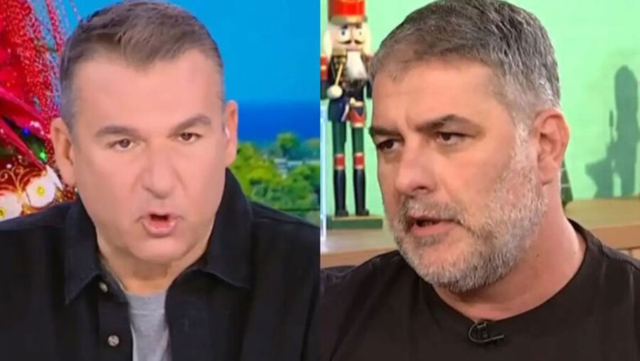 Γιώργος Λιάγκας σε Βασίλη Μπισμπίκη: «Άδικο τσουβάλιασμα κάνεις...» – Το ξέσπασμα μετά τη συνέντευξή του στο Στούντιο 4