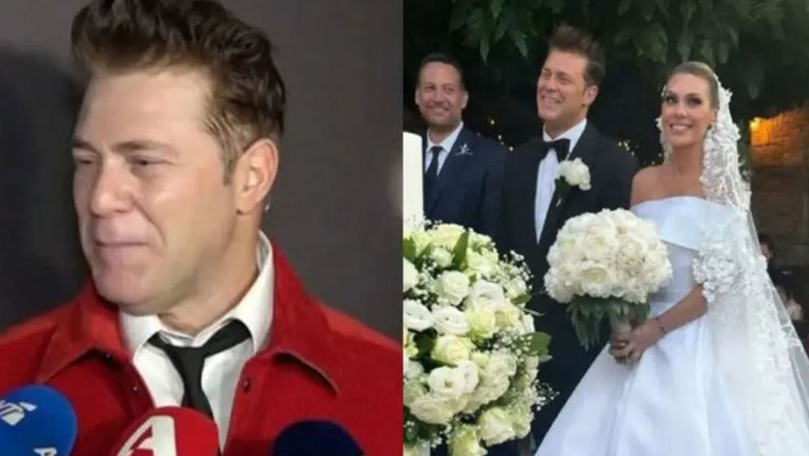 Χρήστος Χολίδης: Οι πρώτες δηλώσεις μετά τον γάμο του – «Εύχομαι να μεγαλώσουμε την οικογένειά μας»