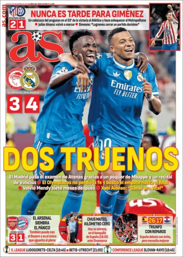 Οι Ισπανοί αποθεώνουν τον Ολυμπιακό και το Καραϊσκάκη: «Ευλογία για όσους βρεθούν σε τέτοιο γήπεδο» (pics, vid)