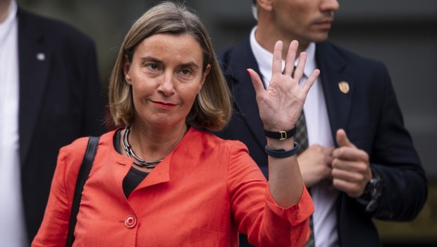 Φεντερίκα Μογκερίνι: Από το Κολλέγιο της Ευρώπης στα χέρια των βελγικών Αρχών