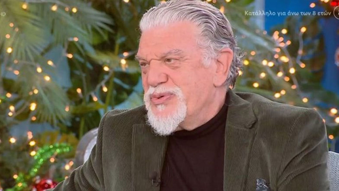 Αποκαλυπτικός ο Γιάννης Βούρος: Από την πολιτική στο θέατρο και οι προσωπικές εξομολογήσεις
