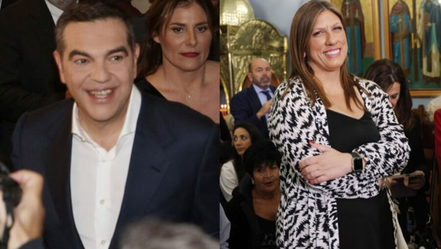 Αλέξης Τσίπρας - Ζωή Κωνσταντοπούλου: Η συνάντησή τους στο ίδιο μαγαζί μετά την παρουσίαση του βιβλίου του