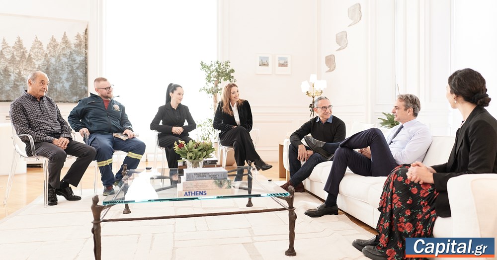 Συνάντηση Κ. Μητσοτάκη με εκπροσώπους εθελοντικών οργανώσεων με αφορμή τη...