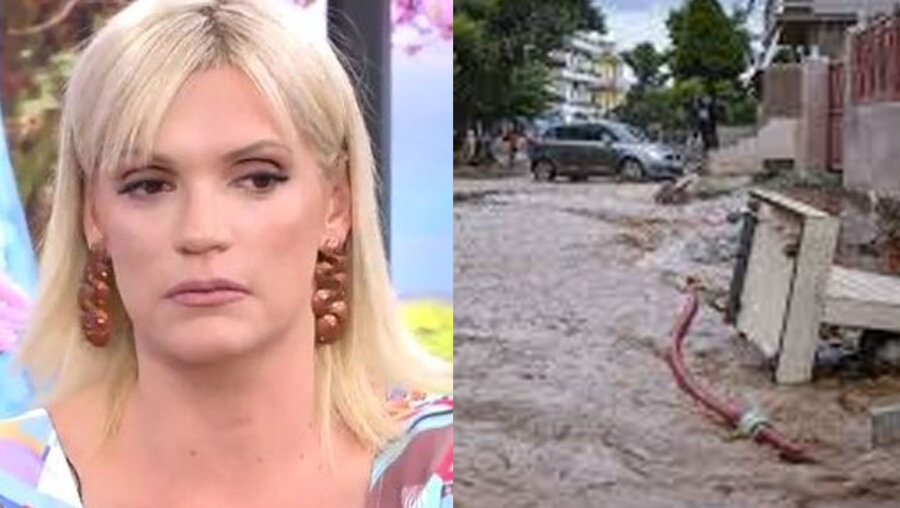 Σάσα Σταμάτη: «Τα ίδια και τα ίδια – Οι πλημμύρες δεν τελειώνουν ποτέ» – Καταγράφει τον τρόμο στη Μάνδρα