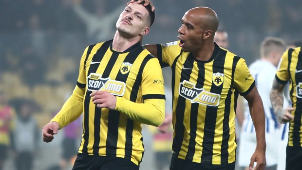 Ατρόμητος-ΑΕΚ 4-1: Με δίδυμο-φωτιά τους Γιόβιτς και Πινέδα (vid)