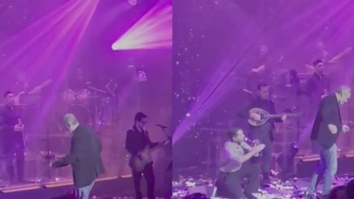 Απόστολος Γκλέτσος: To δυναμικό ζεϊμπέκικο στην πίστα ενώ τραγουδούσε ο Χρήστος Μάστορας