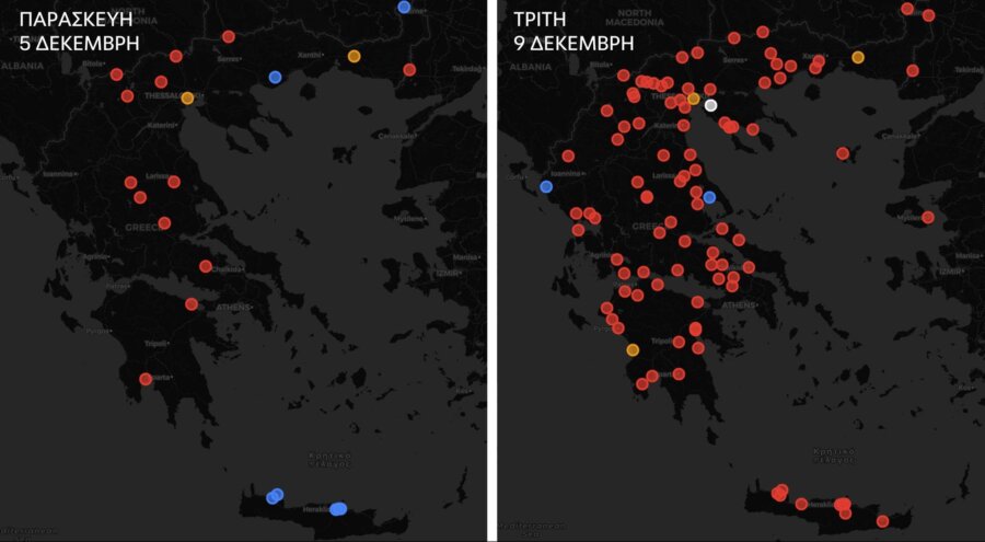 Αγρότες: «Απόβαση» των τρακτέρ από ξηρά και θάλασσα - «Ας έρθουν να μας συλλάβουν»