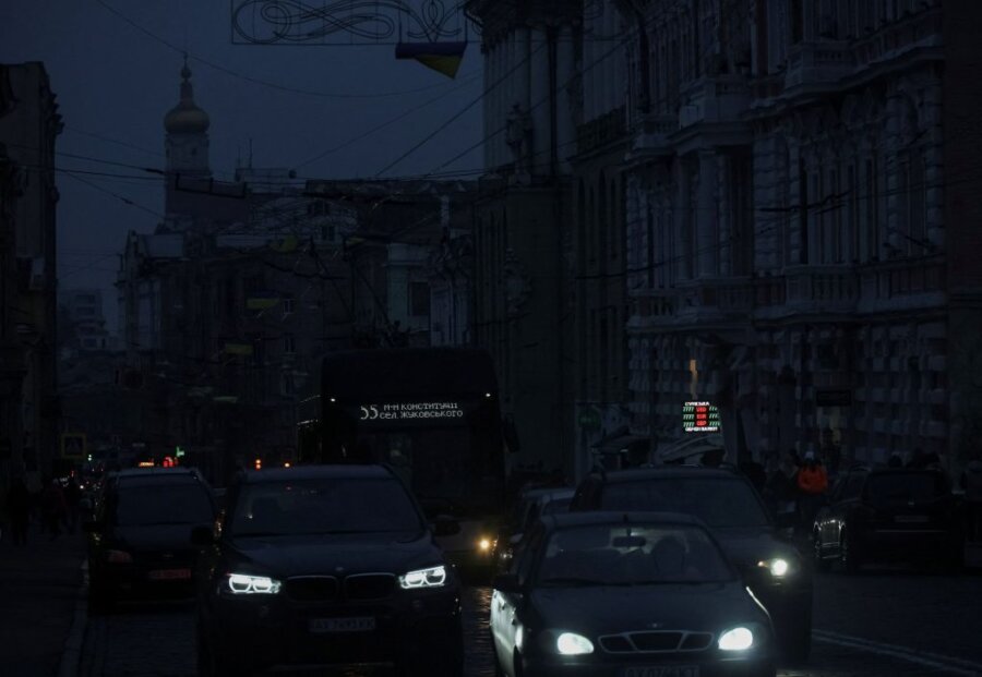 Διακοπή ρεύματος Ουκρανία αυτοκίνητα