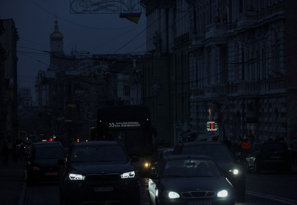 Διακοπή ρεύματος Ουκρανία αυτοκίνητα