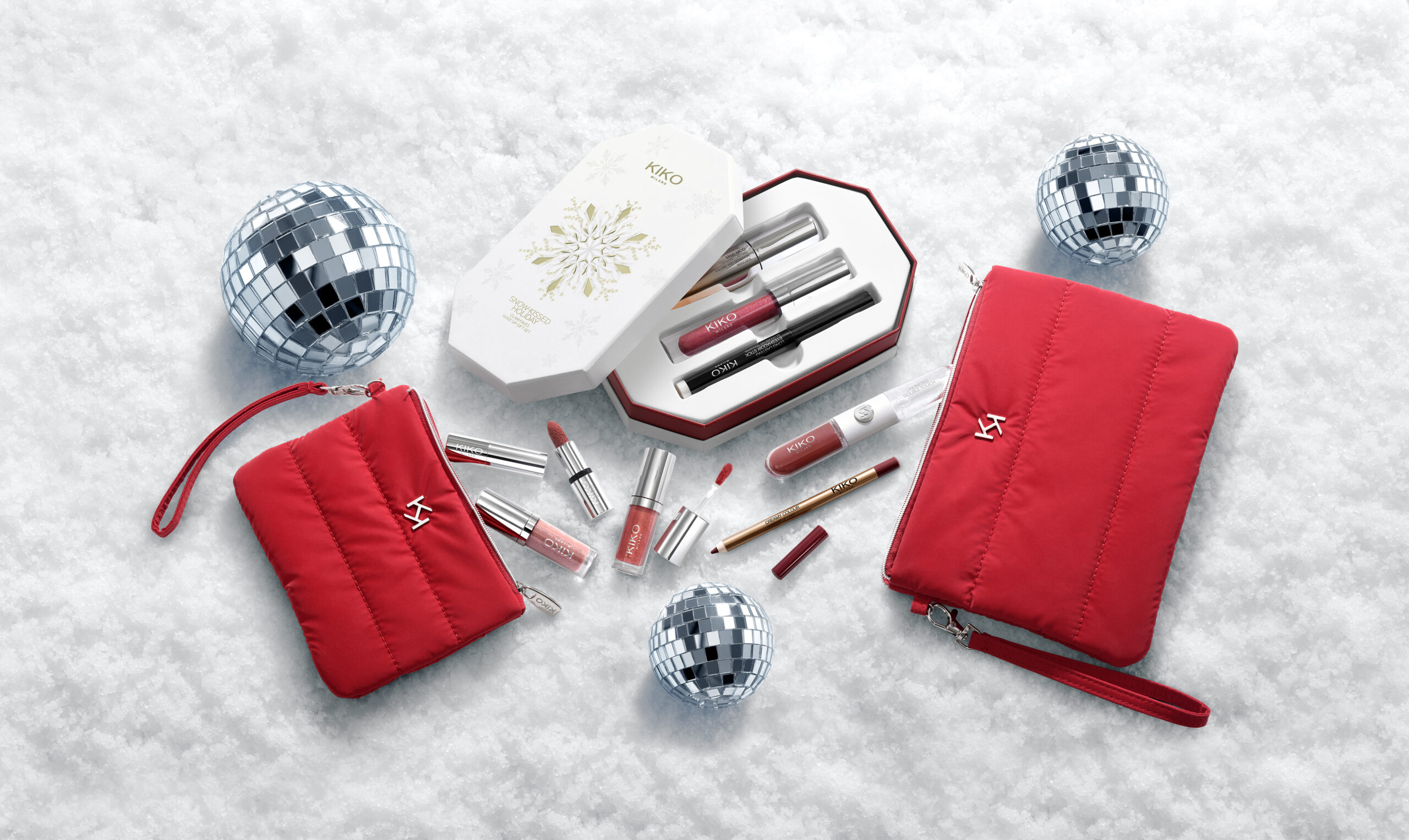 Snow-Kissed Holiday Collection: Η εορταστική συλλογή της KIKO MILANO γεμίζει το μακιγιάζ μας λάμψη και κομψότητα