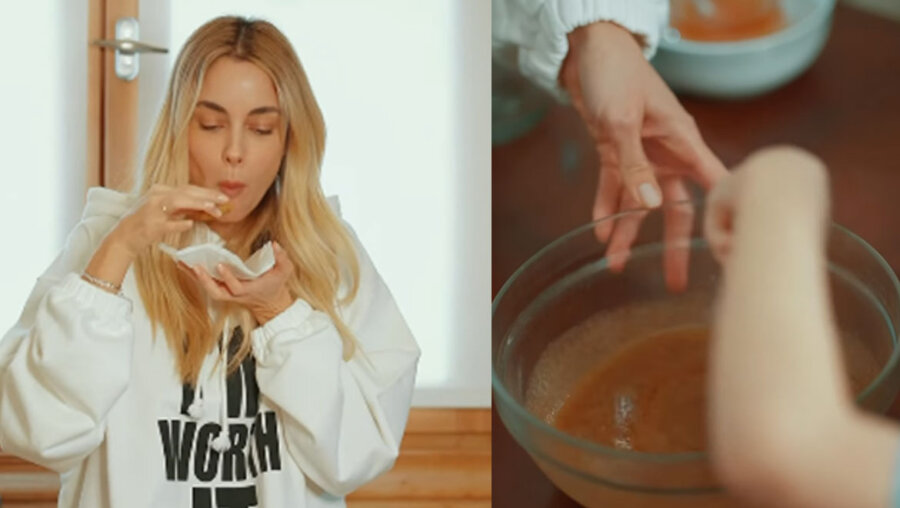 Δούκισσα Νομικού: Μοιράζεται το μυστικό της για τέλεια μελομακάρονα - Μαμά και κόρη στην κουζίνα