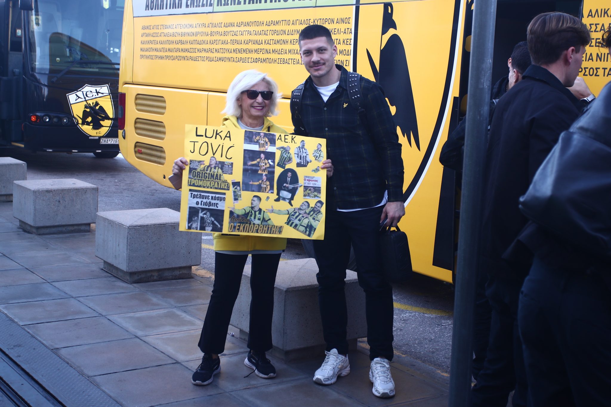 Με Κουτέσα «πέταξε» για την Τουρκία η ΑΕΚ (pics)