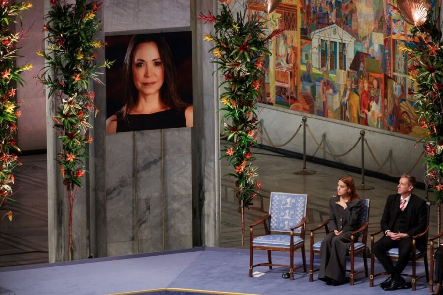 Live η τελετή βράβευσης του Νόμπελ Ειρήνης στην Ματσάδο