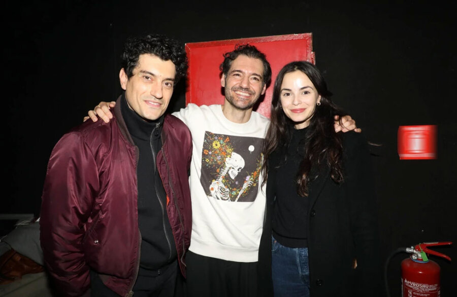 Αργύρης Πανταζάρας - Σίσσυ Τουμάση: Βραδινή έξοδος στο Θέατρο Μικρό Χορν