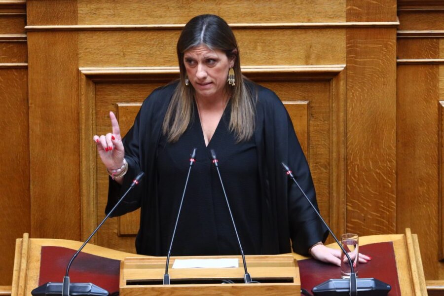 Ζωή Κωνσταντοπούλου ομιλία Βουλή