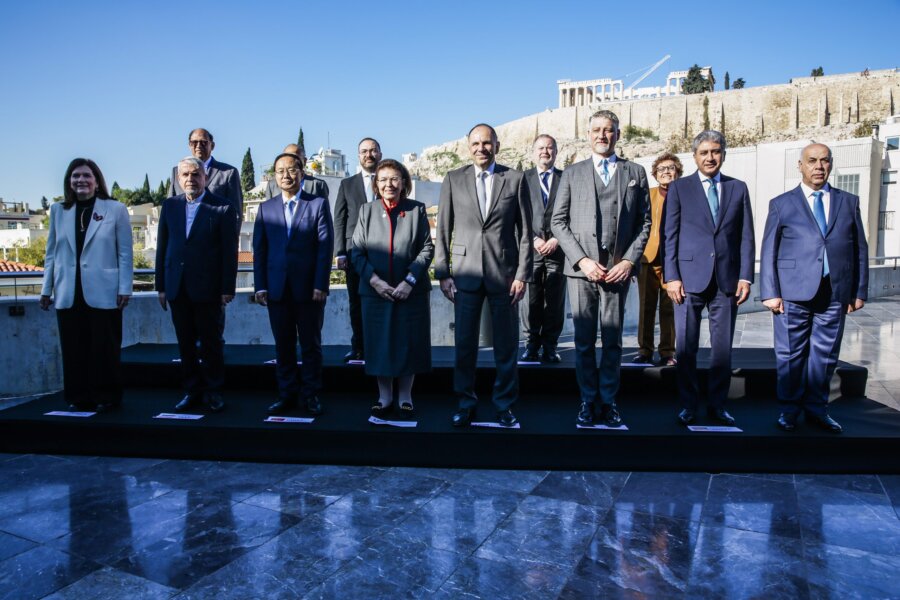 [382953] 9η ΥΠΟΥΡΓΙΚΗ ΣΥΝΑΝΤΗΣΗ ΤΟΥ ΦΟΡΟΥΜ ΤΩΝ ΑΡΧΑΙΩΝ ΠΟΛΙΤΙΣΜΩΝ   (ΔΑΝΑΗ ΔΑΥΛΟΠΟΥΛΟΥ/EUROKINISSI)