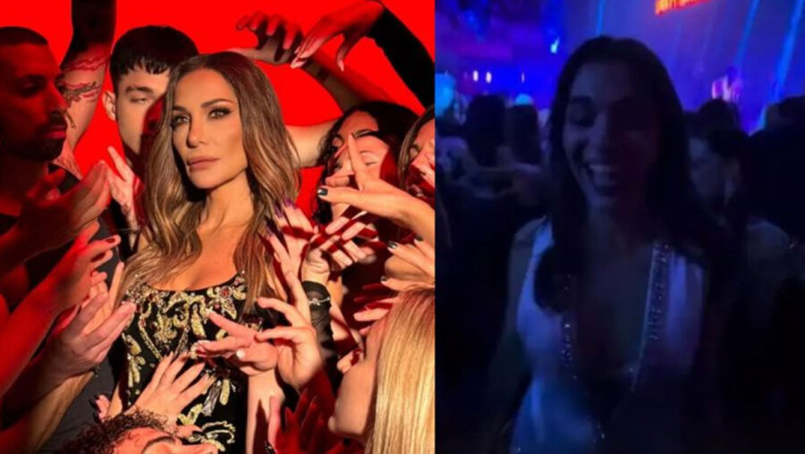 Η Μελίνα Νικολαΐδη στην πρεμιέρα της μητέρας της, Δέσποινας Βανδή - Έκλεψε την παράσταση με τον χορό της!