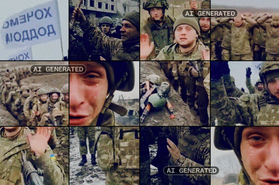 Ουκρανοί στρατιώτες AI εικόναΟυκρανός στρατιώτης κλαίει