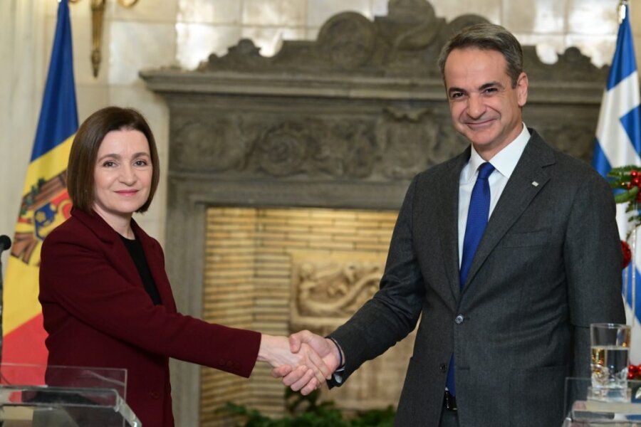 Μητσοτάκης: Στρατηγική προτεραιότητα για την Ελλάδα η ένταξη της Μολδαβίας στην ΕΕ