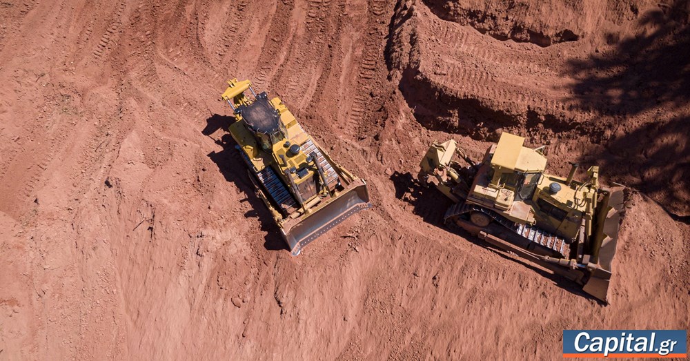 Αύξηση 3,3% σημείωσε ο δείκτης παραγωγής στις κατασκευές το γ' τρίμηνο