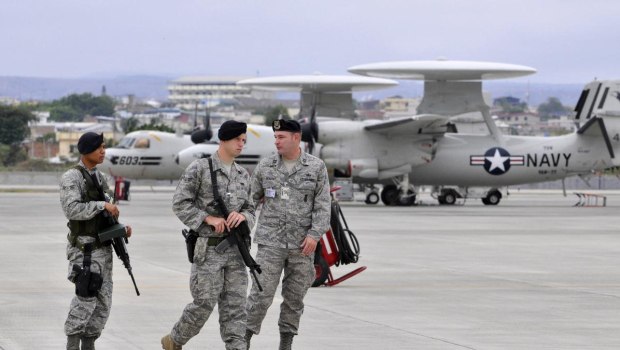 Ισημερινός: Οι ΗΠΑ αναπτύσσουν την πολεμική αεροπορία τους για να πλήξουν τη διακίνηση ναρκωτικών