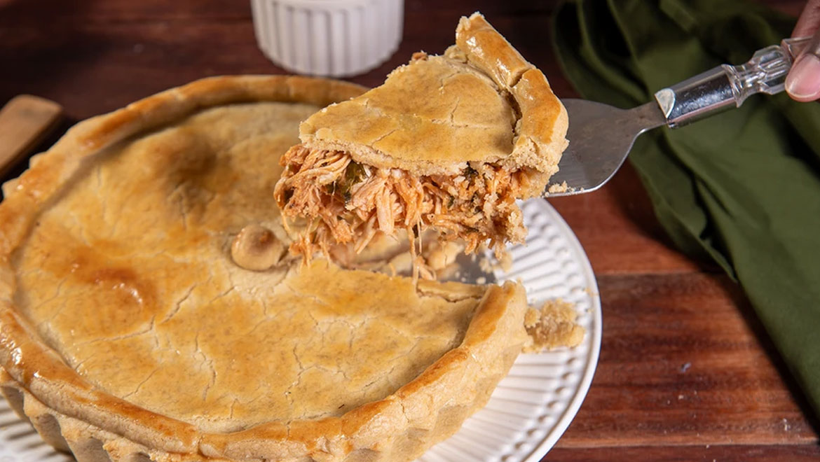 Κοτόπιτα με σπιτικό φύλλο - Γόβα Στιλέτο